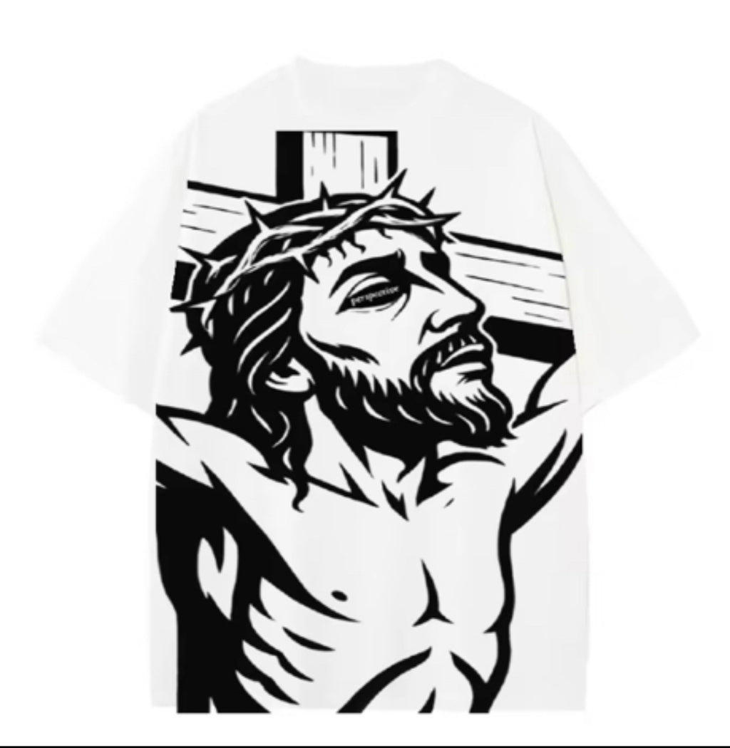 Perspective “vision” White Tee