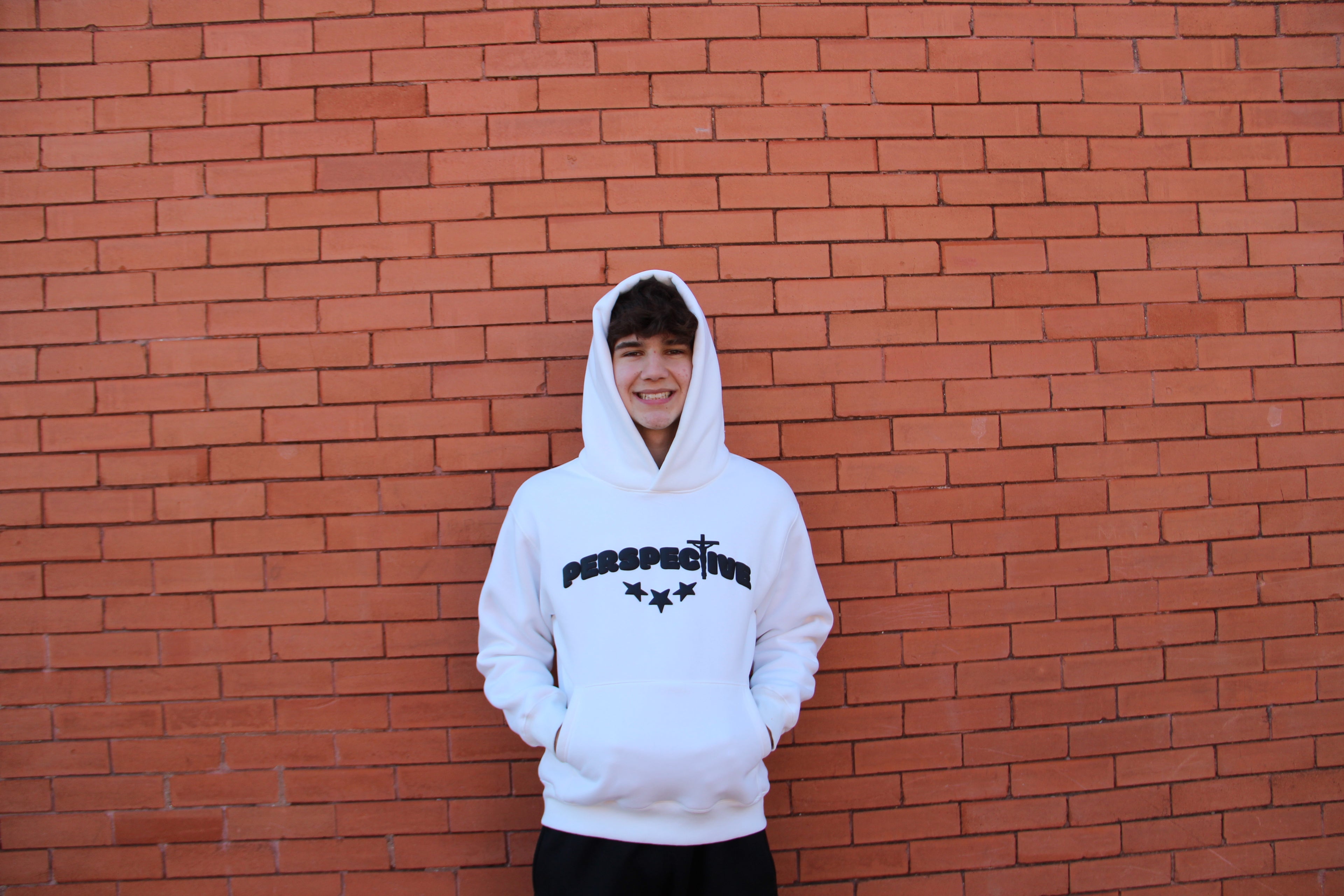 Perspective “OG” White Hoodie