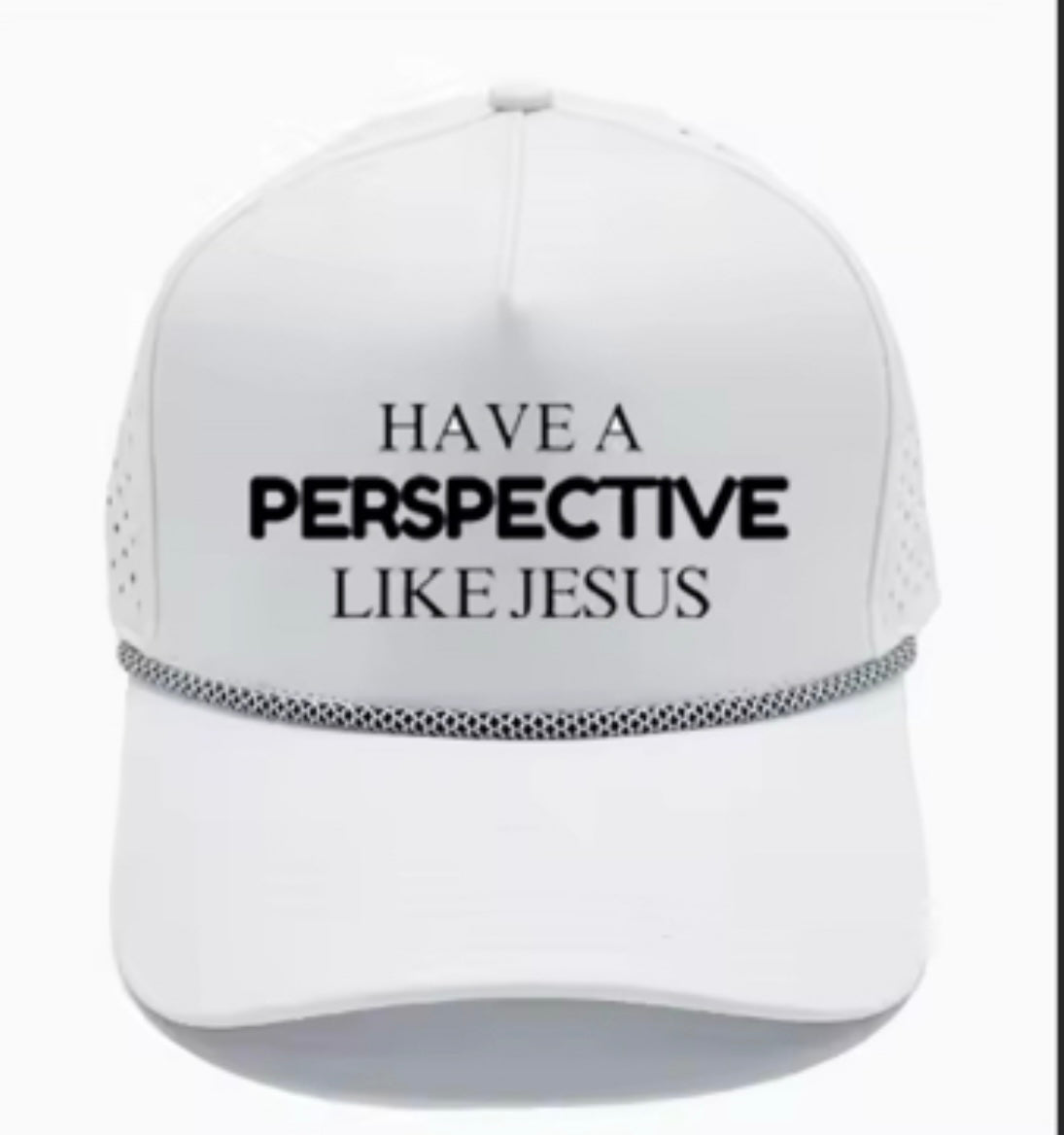 Perspective “like Jesus” White Hat