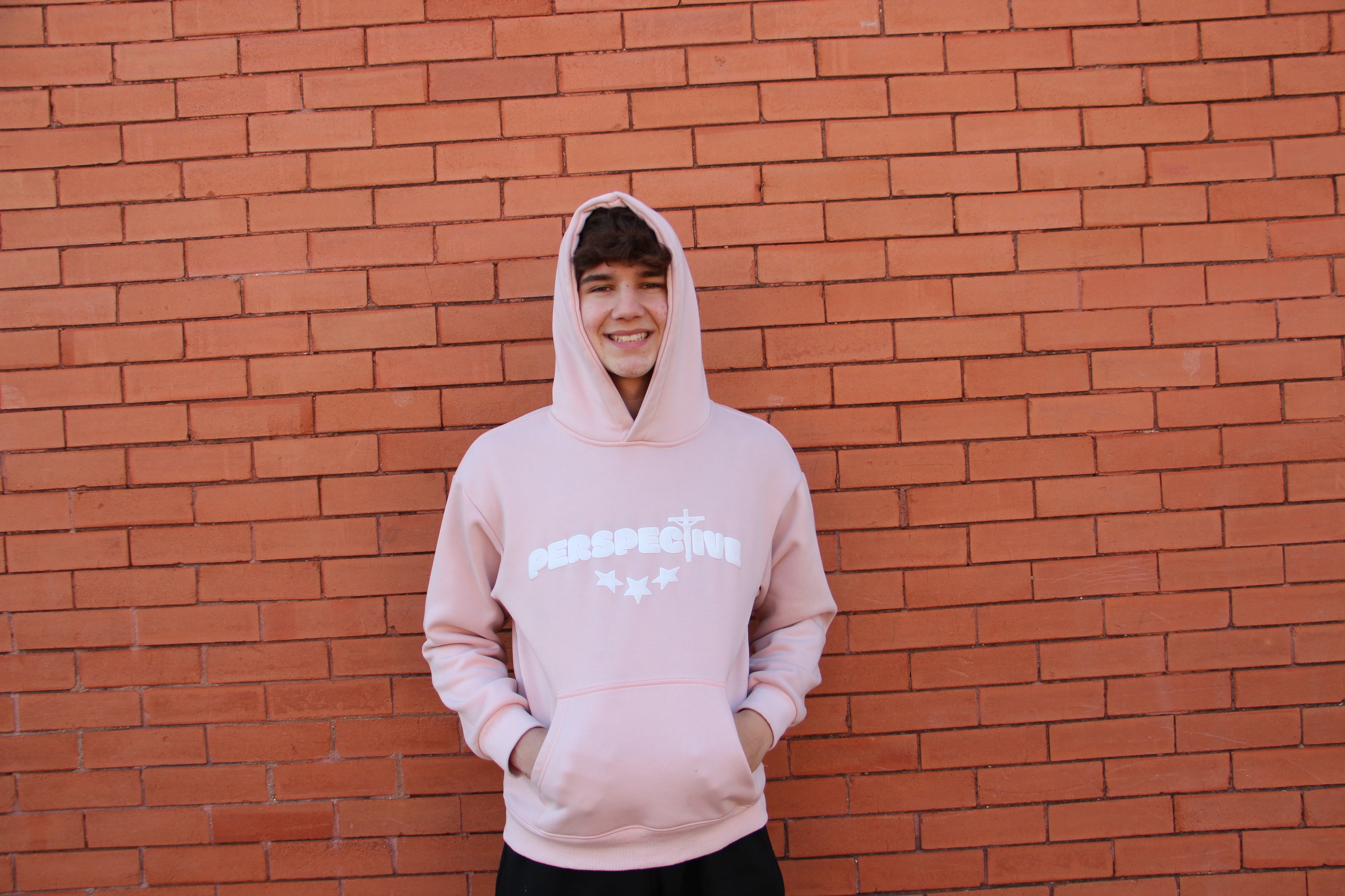 Perspective Pink Hoodie