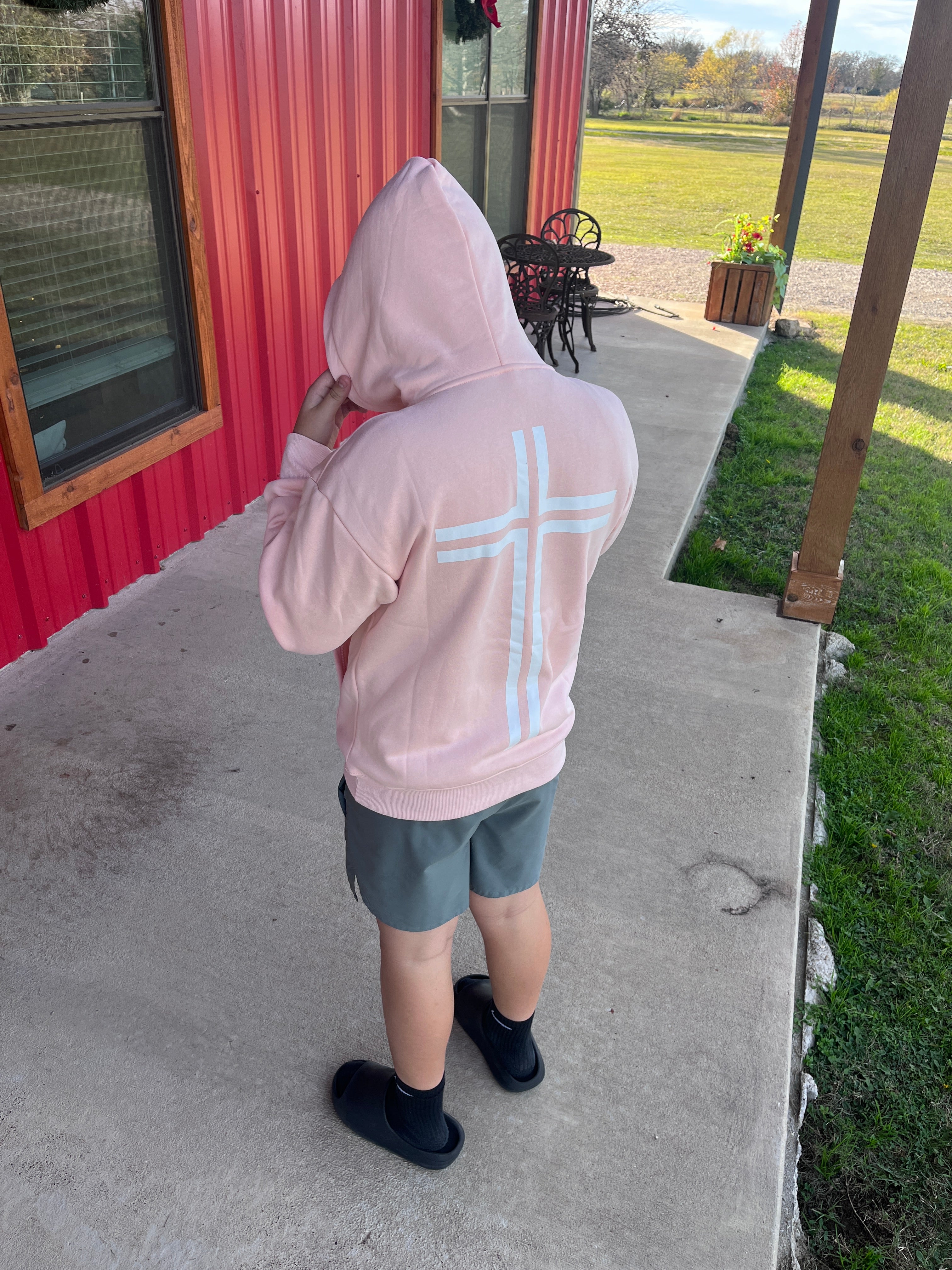 Perspective Pink Hoodie