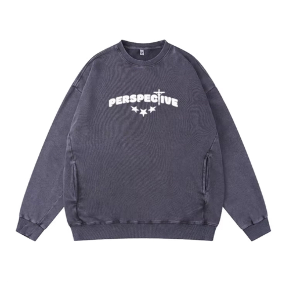 Perspective Gray Crewneck