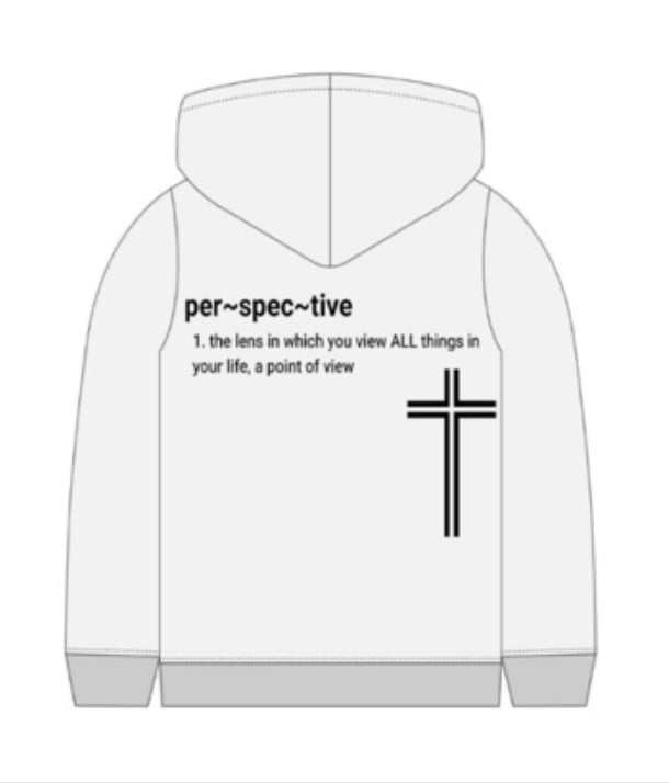 Perspective “OG” White Hoodie