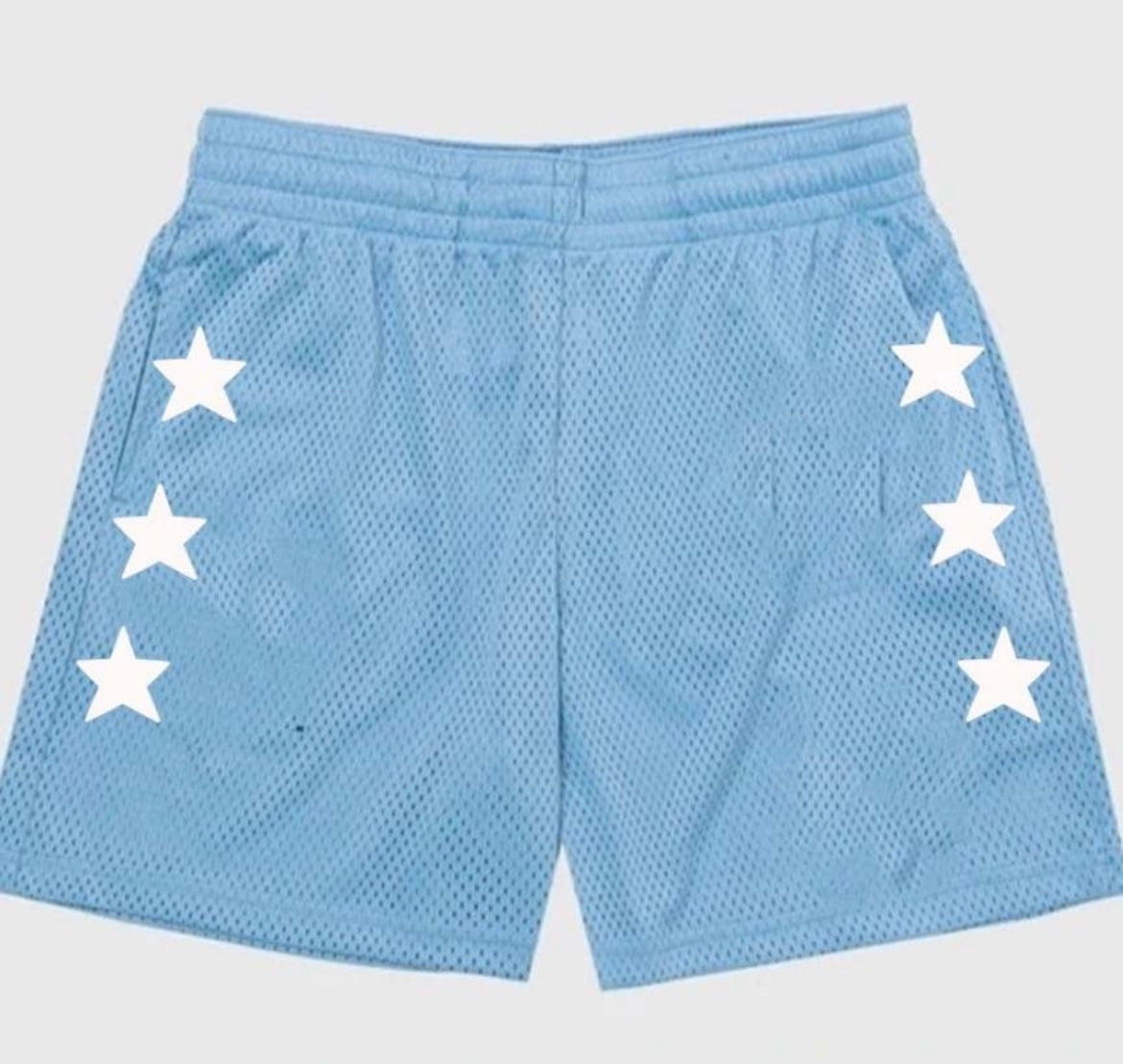 Perspective Baby Blue Shorts