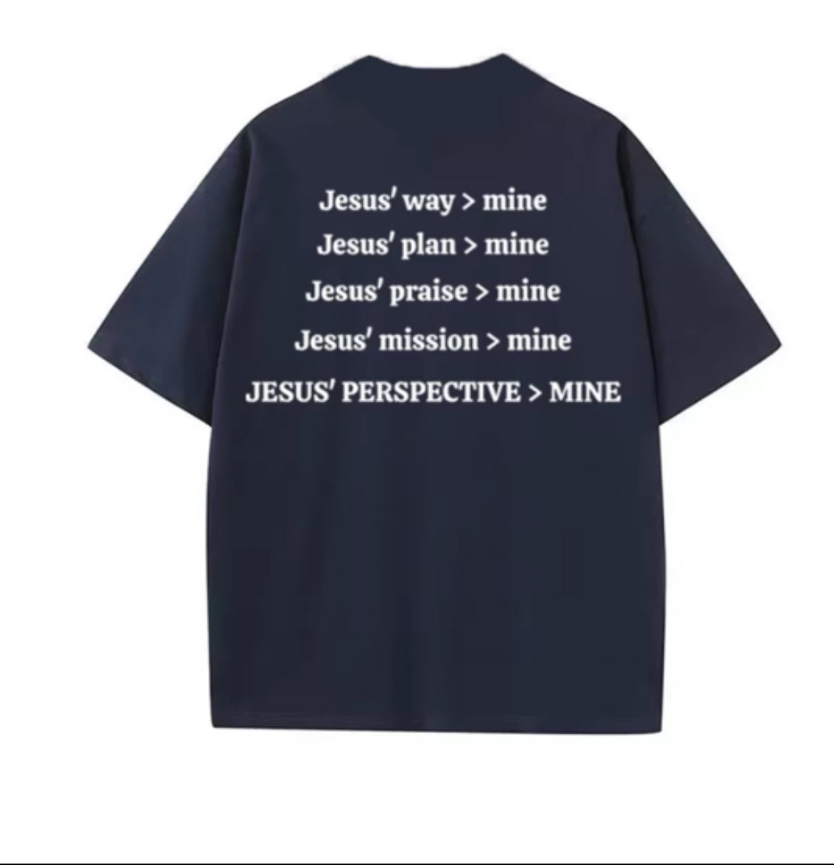 Perspective “vision” Navy Tee