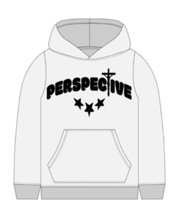 Perspective “OG” White Hoodie