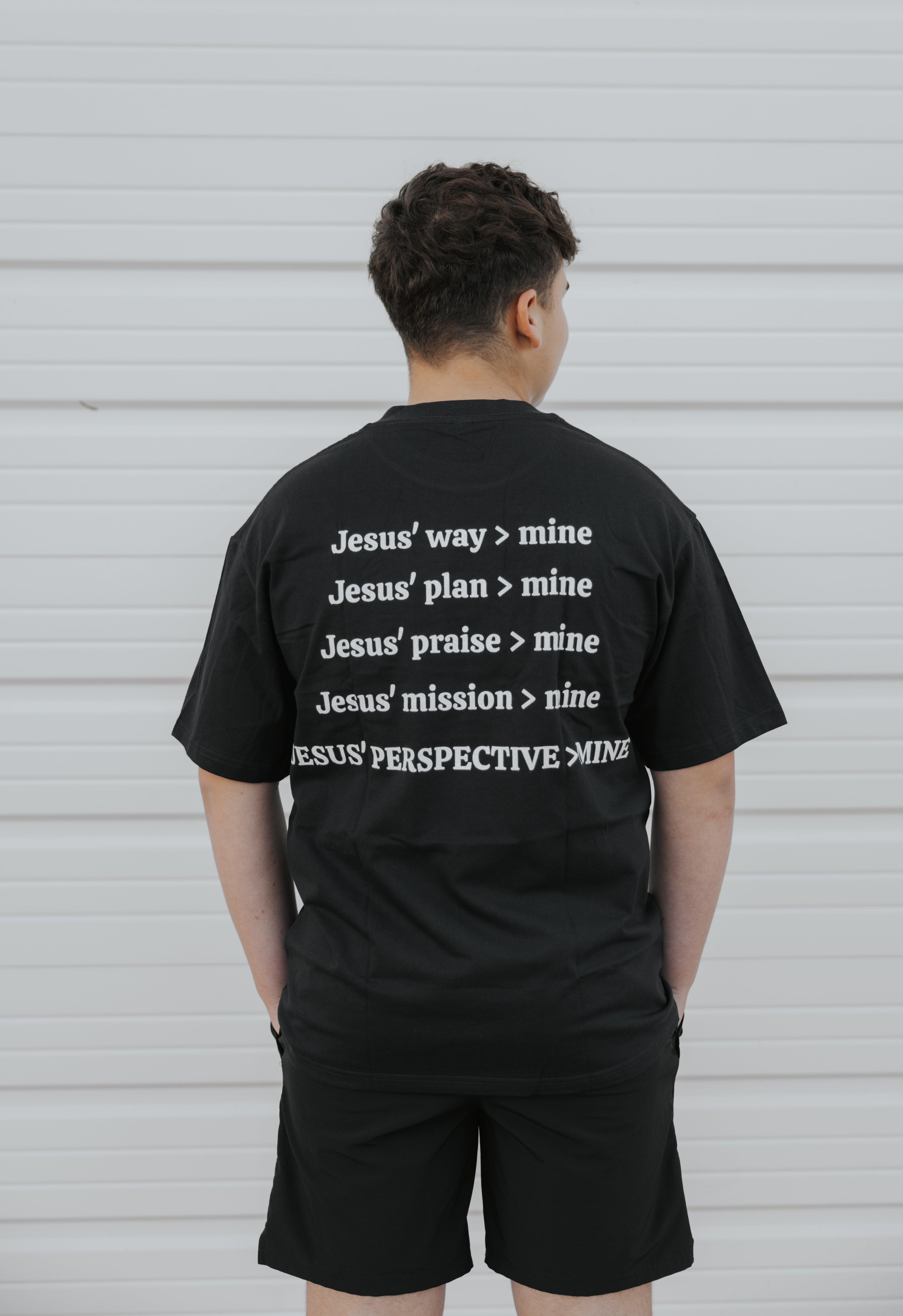 Perspective “vision” Navy Tee