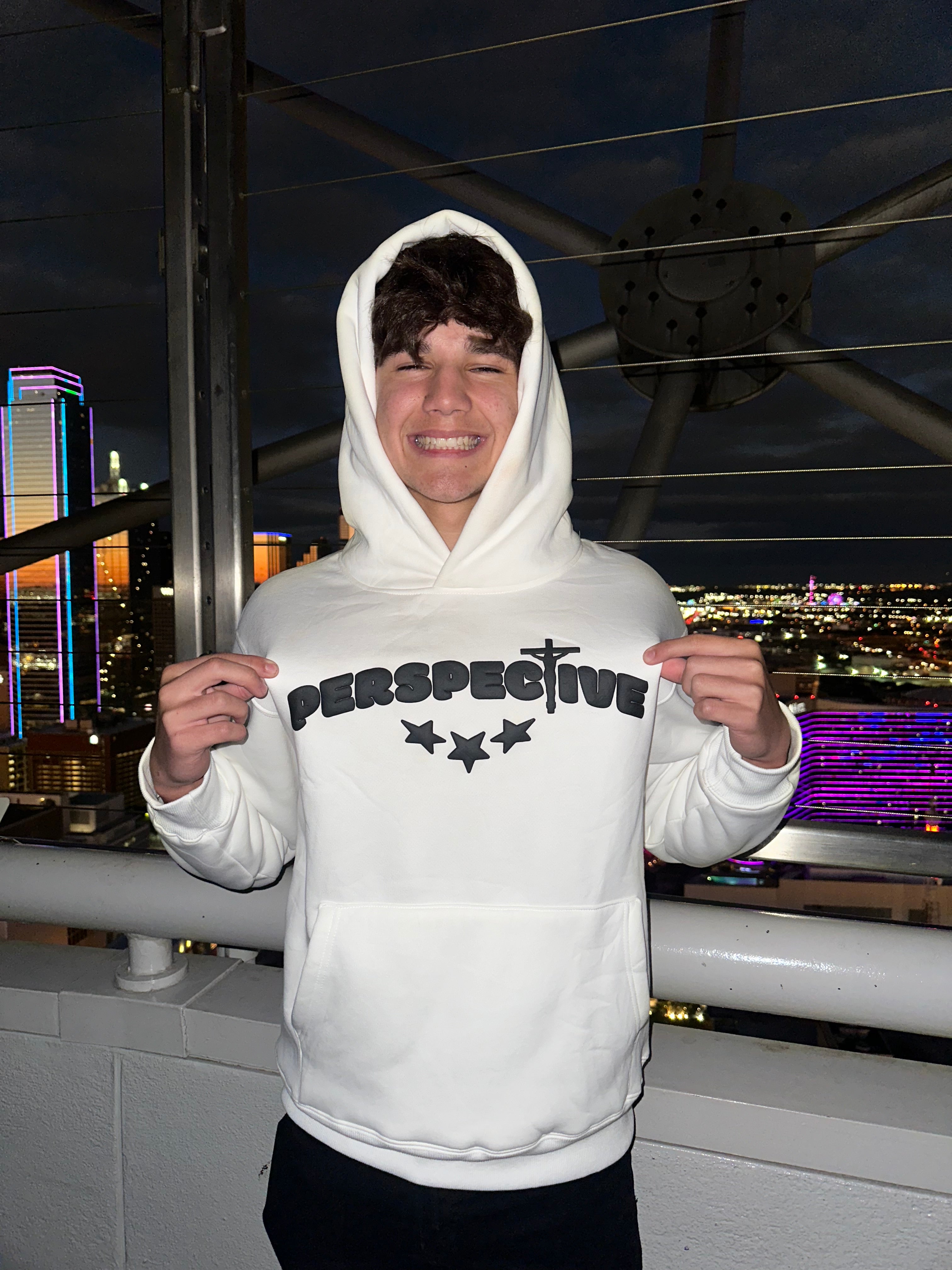 Perspective “OG” White Hoodie