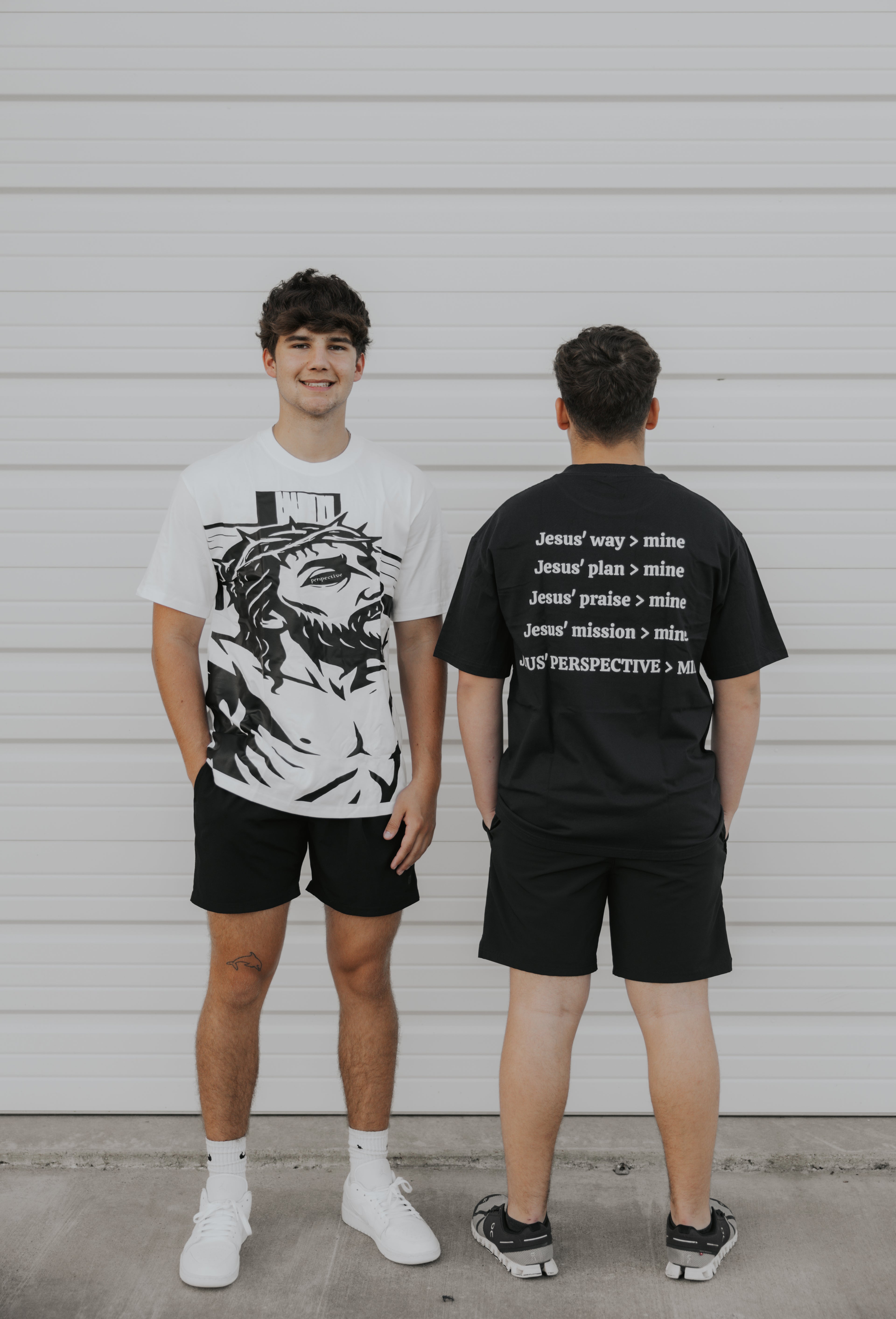 Perspective “vision” White Tee