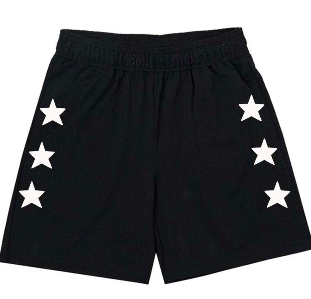Perspective Black Shorts