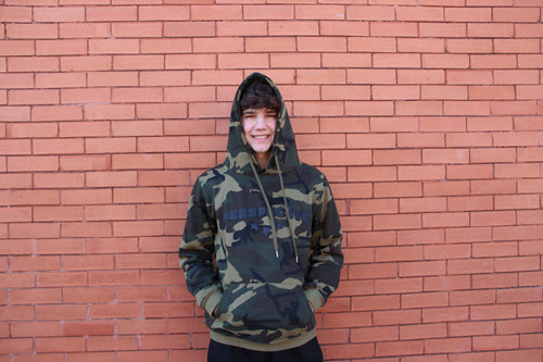 Perspective Camouflage Hoodie