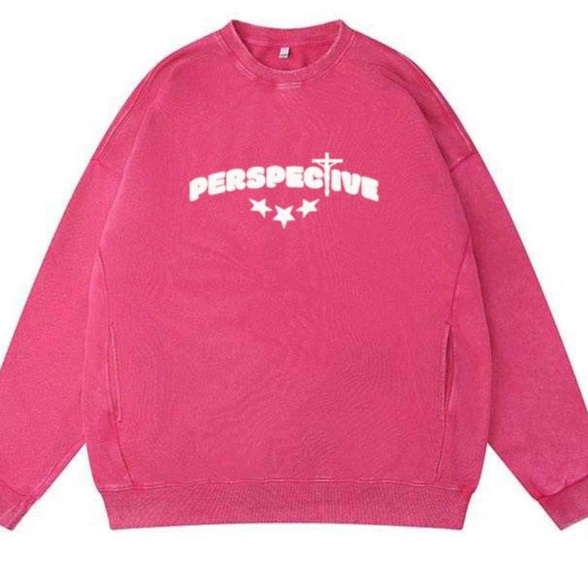 Perspective Hot Pink Crewneck