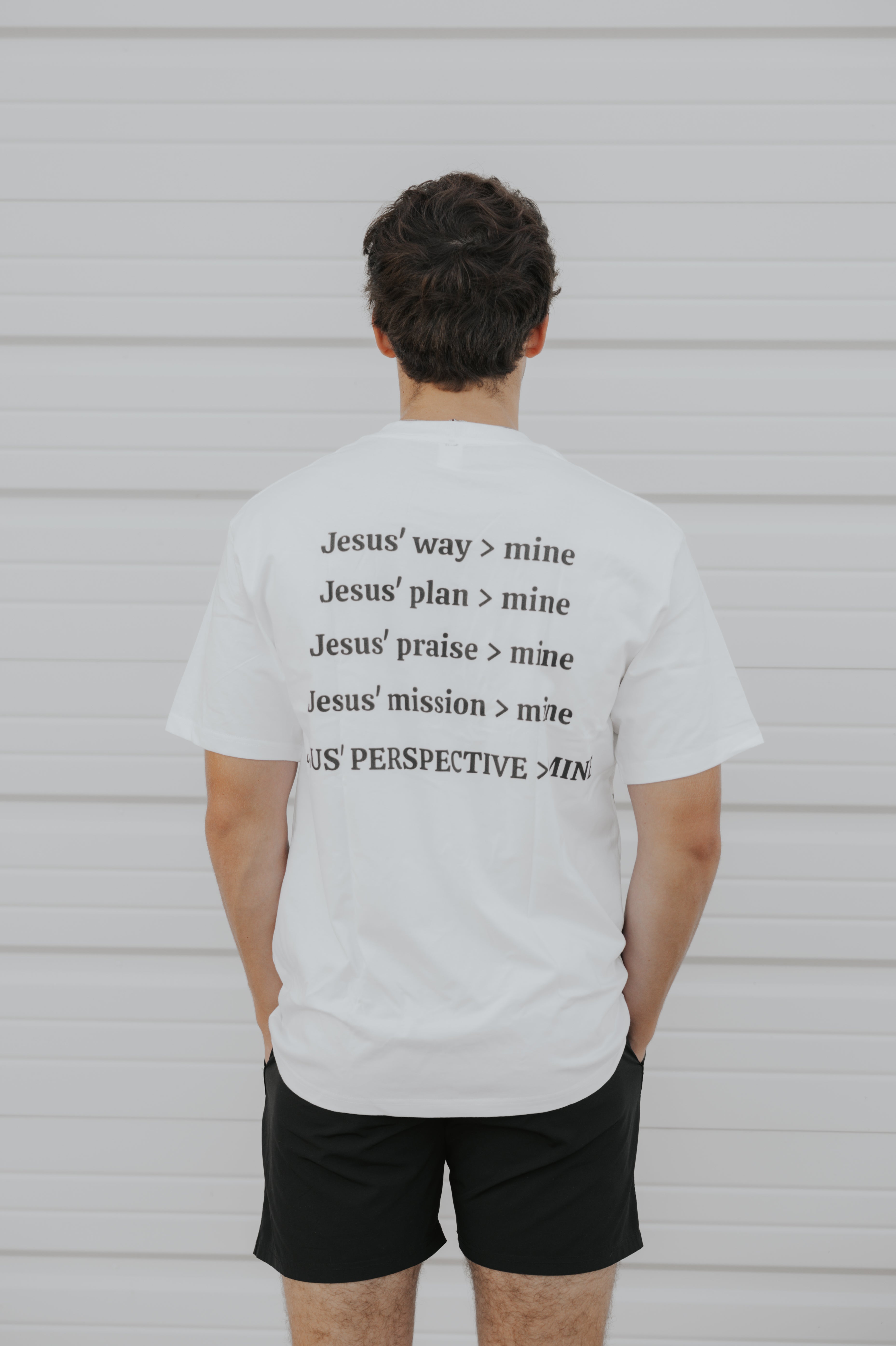 Perspective “vision” White Tee