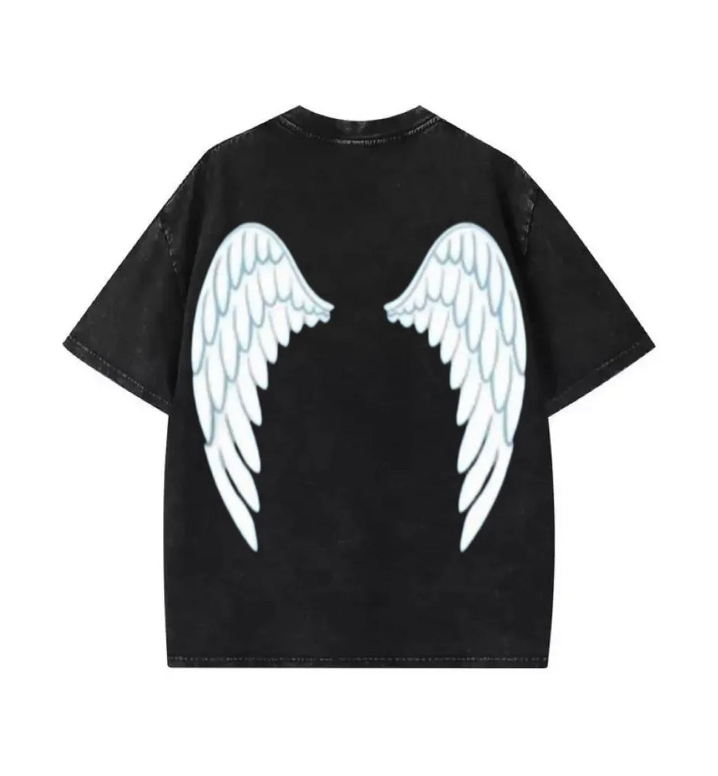 Perspective “he will return” Black Tee